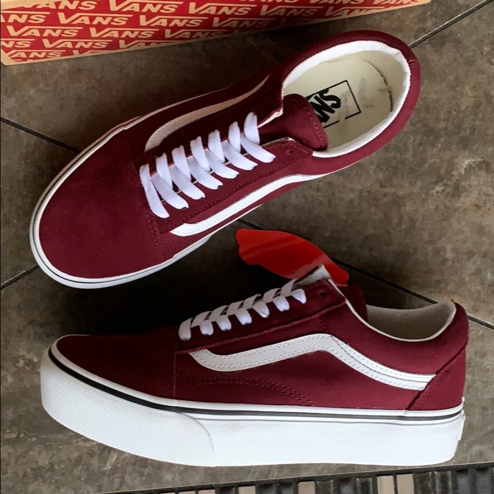 •VANS OLD SKOOL PLATFORM Port Royale/True White wmn - Picture 2 of 16